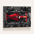 Ferrari Pit Stop Canvas Wall Art | Precision and Speed