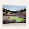 Chicago Bears Soldiers Field Wall Art Canvas Print, Framed and Ready to Hang
