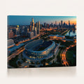 Chicago Bears Soldiers Field Wall Art Canvas Print