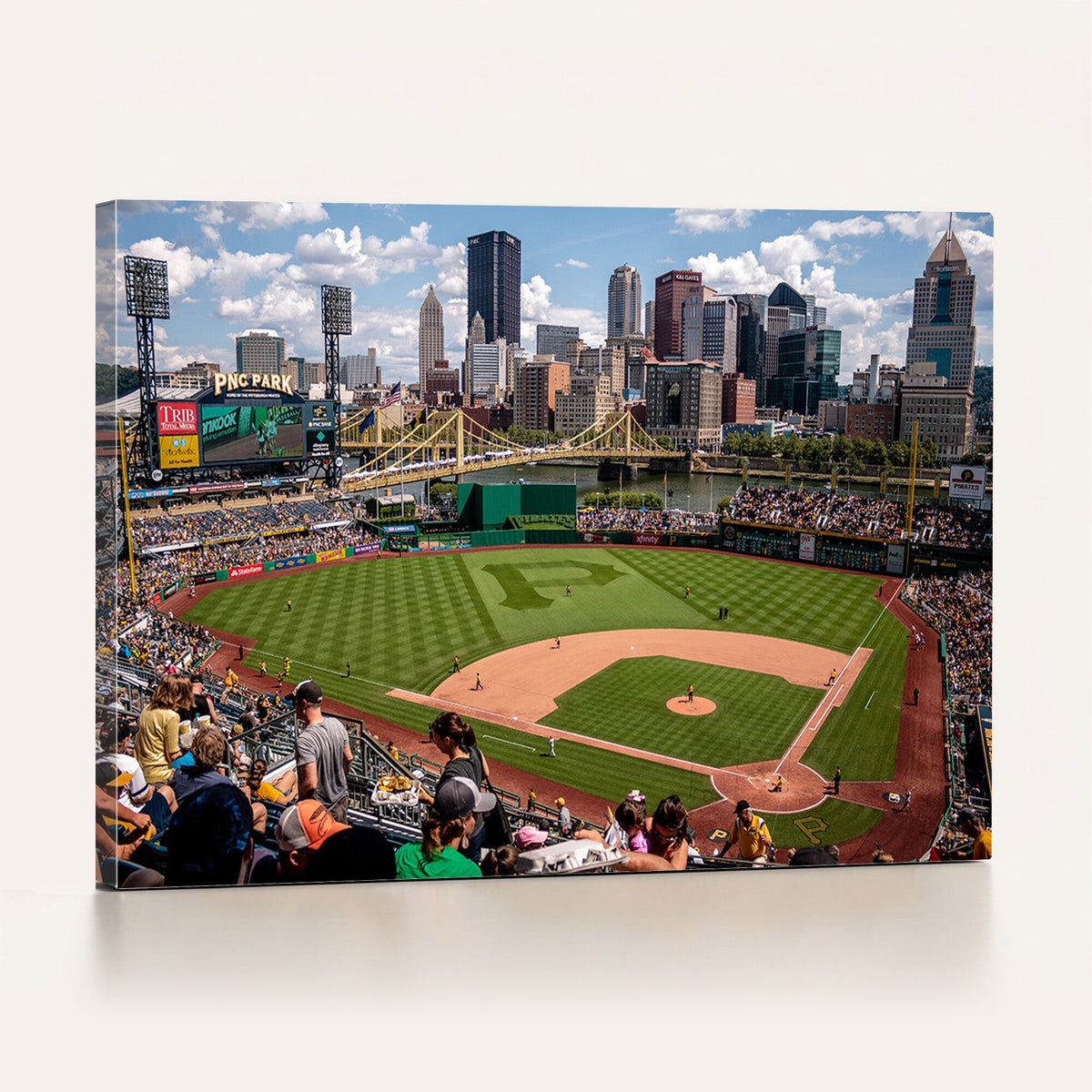 Pittsburgh Pirates Baseball Team Print, PNC Park Stadium