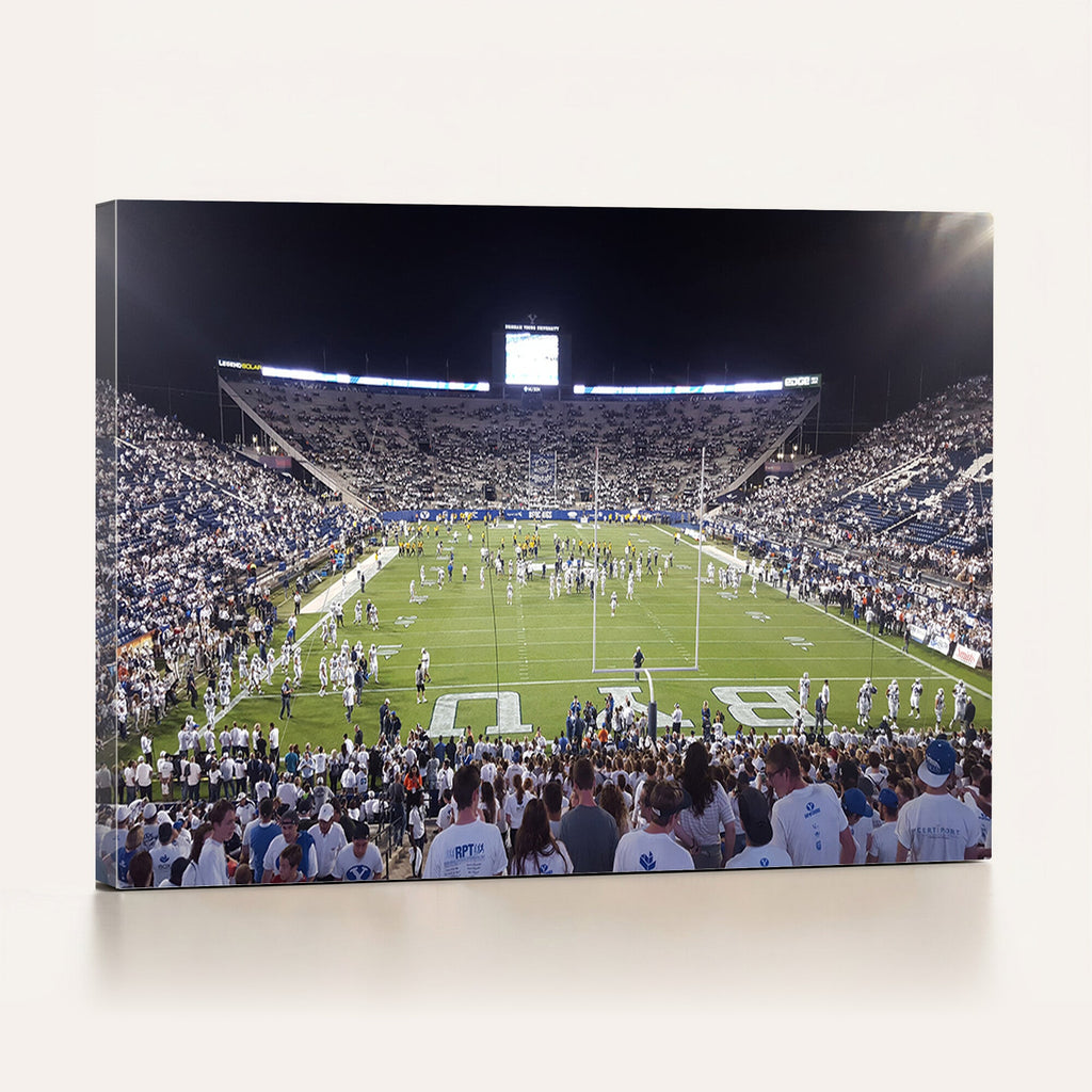 Brigham Young University Cougars Football Print Canvas
