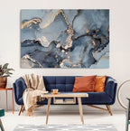 Multipanel Marble Fluid Effect Wall Art Abstract Canvas Wall Art Print