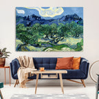 Olive Trees Van Gogh Wall Art Canvas Print