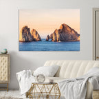 El Arco Wall Art Canvas Print, Framed Cabo San Lucas Ocean Arch Coastal Art