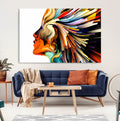 Profile Colors Canvas Print