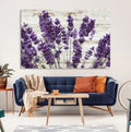 Lavender Herb Wall Art Canvas Print