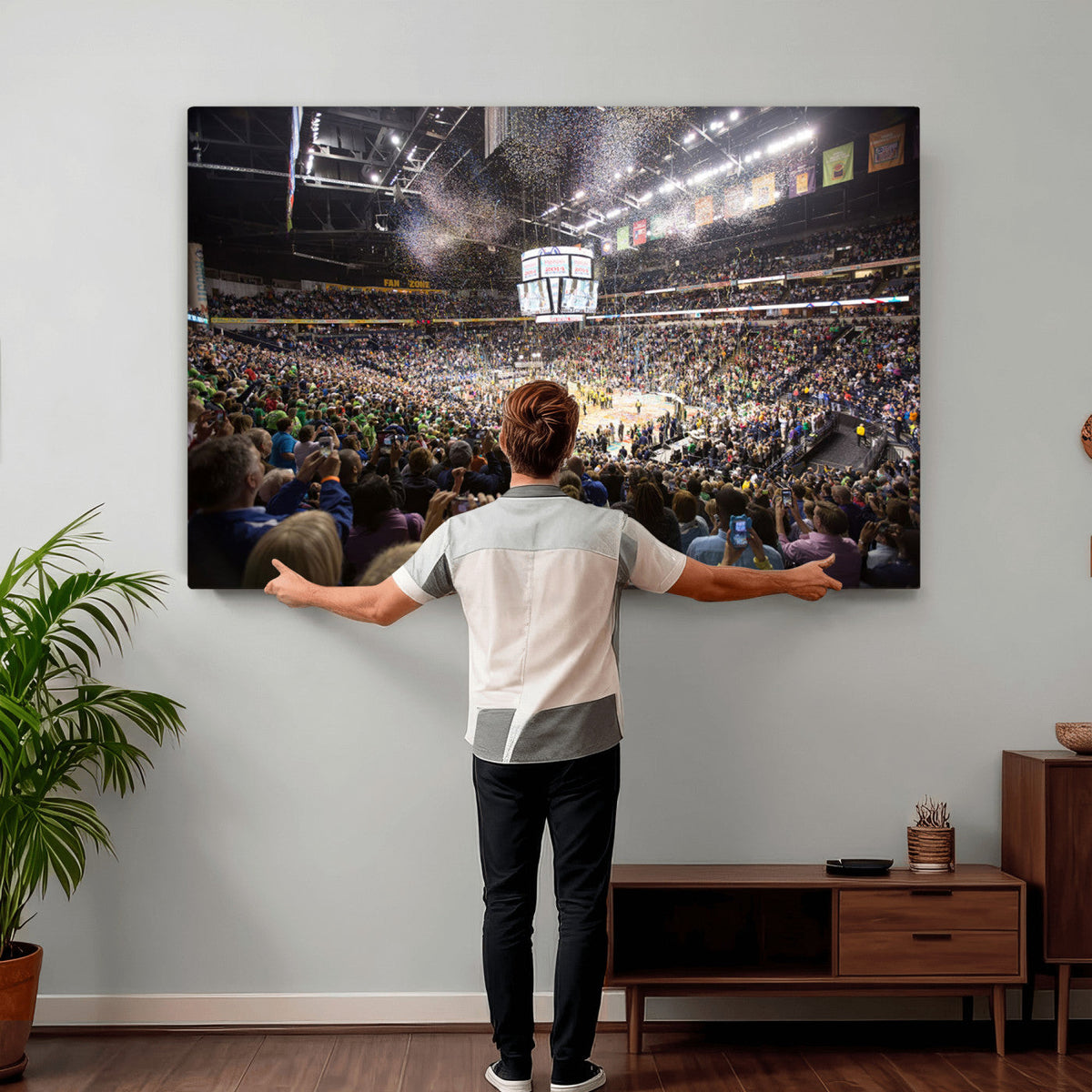 Bridgestone Arena Wall Art Canvas, Nashville Predators