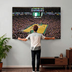 Celtics Game Versus The Timberwolves, Basketball Arena Wall Art