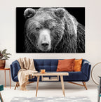 399 Grizzly Bear Canvas Print, Ready to Hang Wall Art