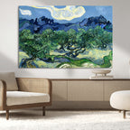 Olive Trees Van Gogh Wall Art Canvas Print