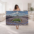 Buffalo Bills Highmark Stadium Wall Art Canvas Print, Bills Game Day Decor