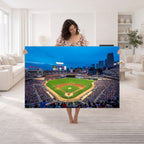 Target Field Stadium Wall Art Canvas Print, Minnesota Twins