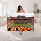 Tennessee Neyland Stadium Wall Art, Sports Arena Canvas, Home Bar Wall Decor