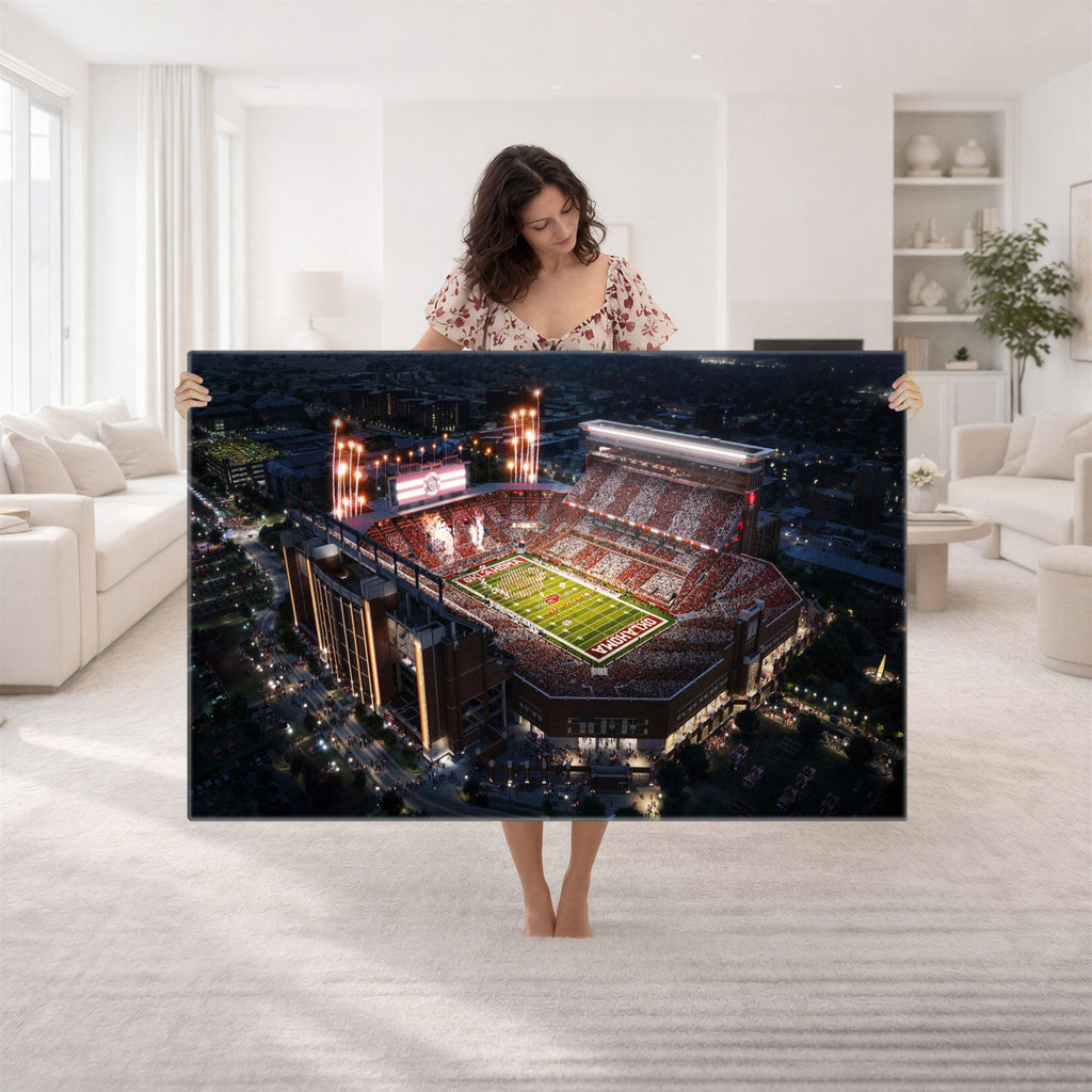 Oklahoma Memorial Stadium, Gaylord Memorial Stadium Wall Art