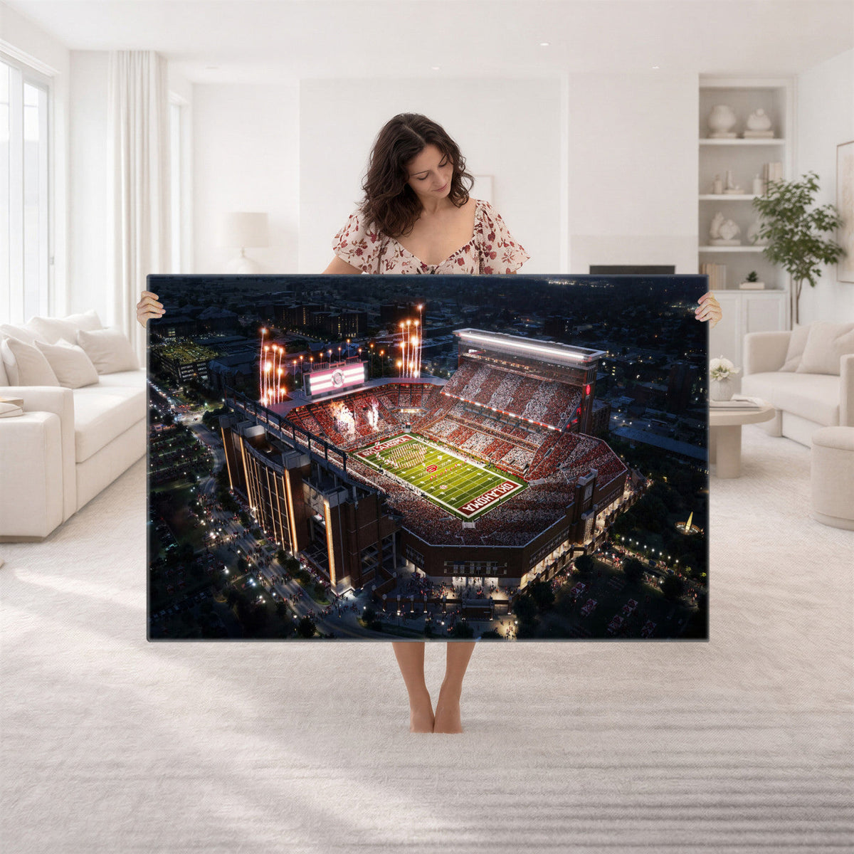 Oklahoma Memorial Stadium, Gaylord Memorial Stadium Wall Art