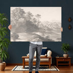 Van Poelenburch Landscape Canvas Wall Art | Dutch Golden Age