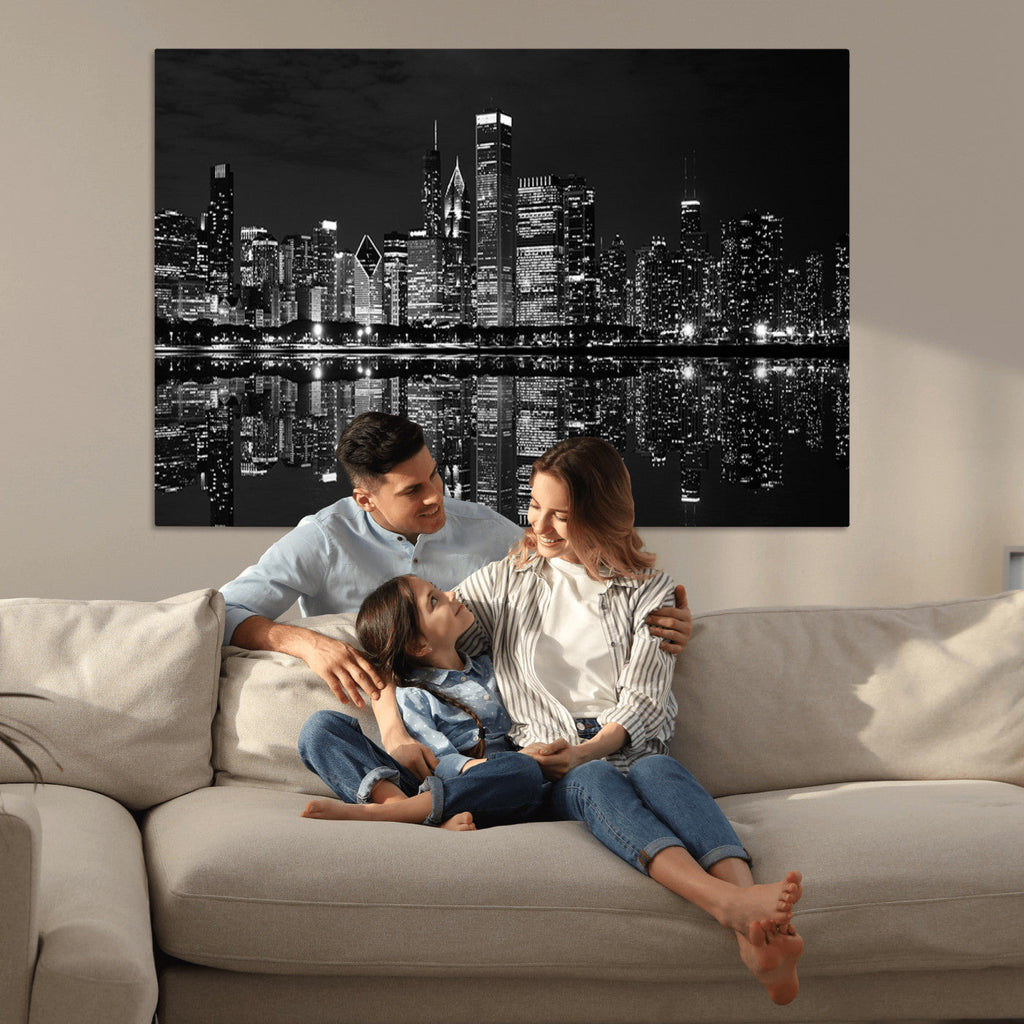 Chicago Wall Art Canvas Print