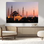 Wall Art Turkey Istanbul Skyline Canvas Print