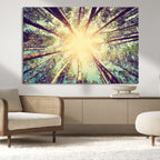 Tree and Sunshine Canvas Print