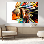 Profile Colors Canvas Print