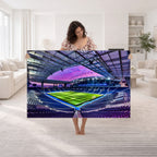 FC Porto Soccer Team Print Canvas, Dragon Stadium Wall Art