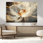 Abstract Floral Wall Art Canvas Print