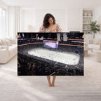 Amalie Arena Florida Wall Art Canvas Print, NHL Hockey, Framed and Ready to Hang