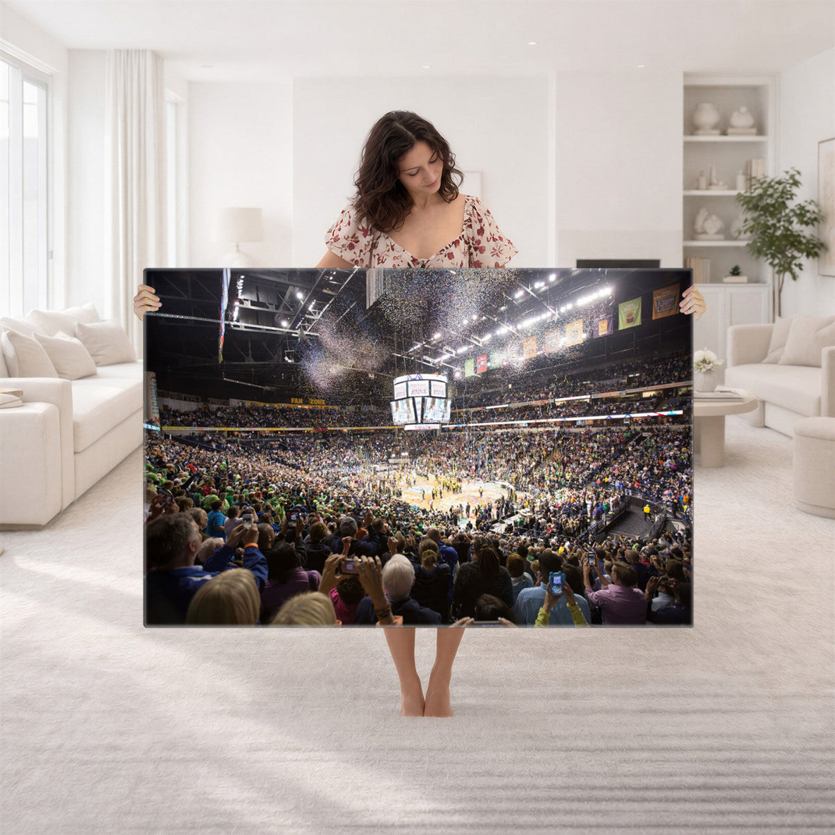 Bridgestone Arena Wall Art Canvas, Nashville Predators