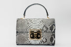 The Queen Natural Pythn Leather Handbag