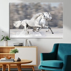 The White Horses Wall Art, Framed White Horses Wall Art