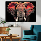 Elephant Wall Art Canvas Print