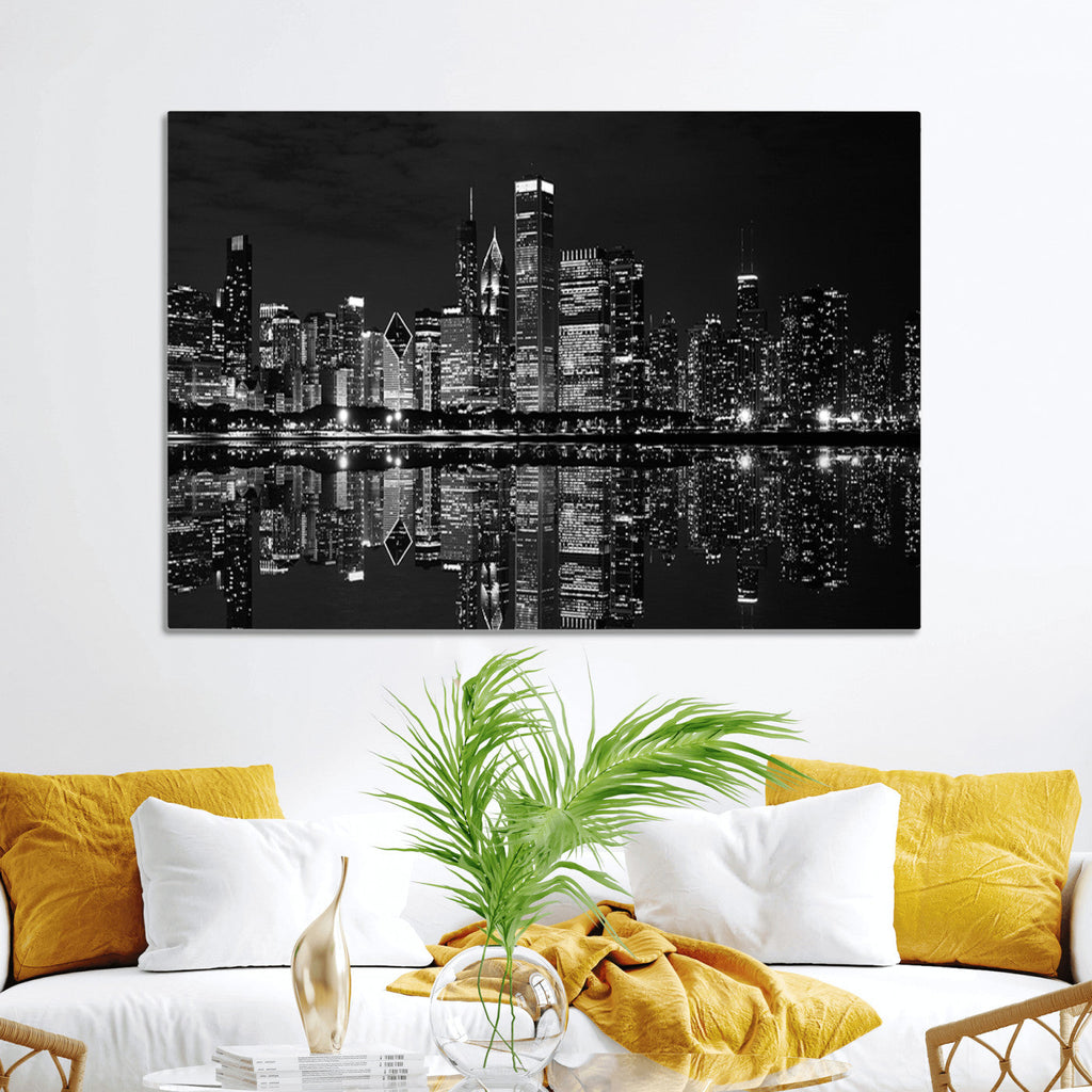 Chicago Wall Art Canvas Print