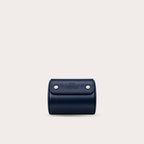 1 Watch Travel Case Vegan Leather Watch Roll (Midnight Blue)