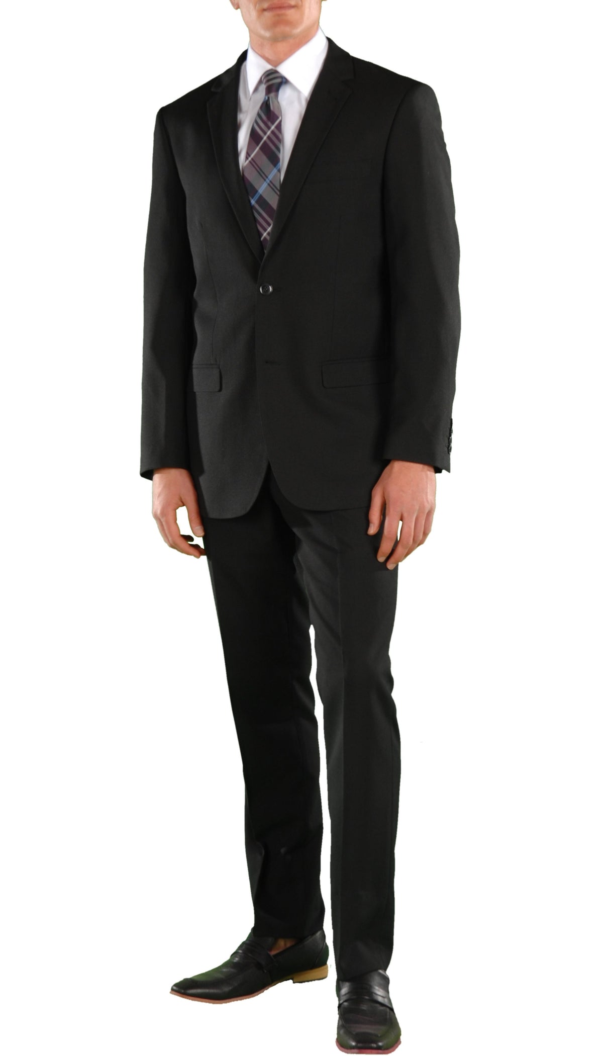 Ford Black Regular Fit 2 Piece Suit