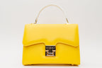 The Duffryn Yellow Leather Handbag