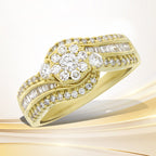 1.00ct Diamond Eng Only 14KT Yellow Gold