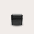 Watch and Jewelry Travel Case - Genuine Leather - Obsedian Black