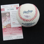 Joe Cowley Signed/Auto Yankees 100th OML Baseball JSA 186658