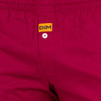 100% Cotton Boxers // Garnet + Gray Stripes // Pack of 2