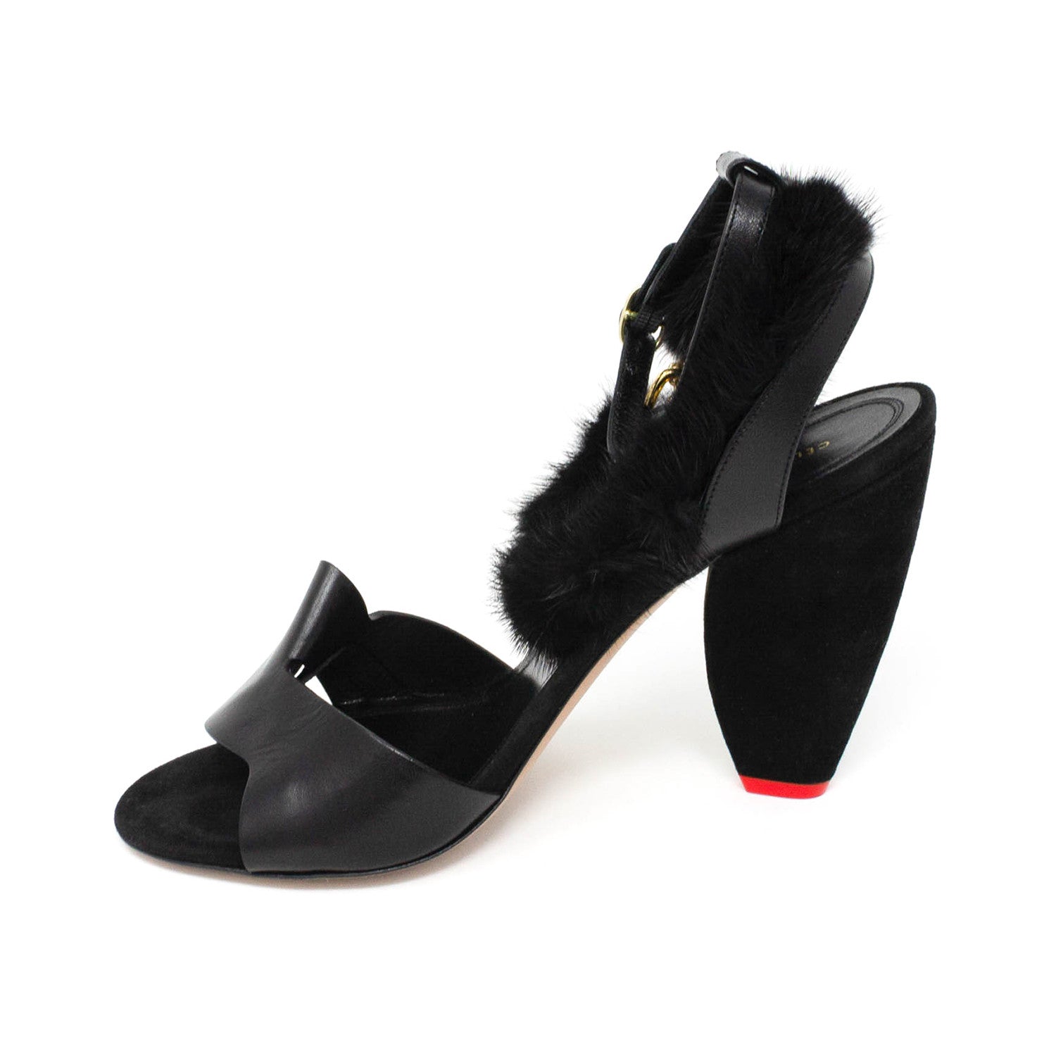 High Heel Sandal // Black
