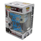Ari Lehman Signed/Insc Funko Pop! #01 "Friday the 13th" Signed Blue JSA 190721