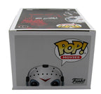 Ari Lehman Signed/Insc Funko Pop! #01 "Friday the 13th" Signed in Red JSA 190714