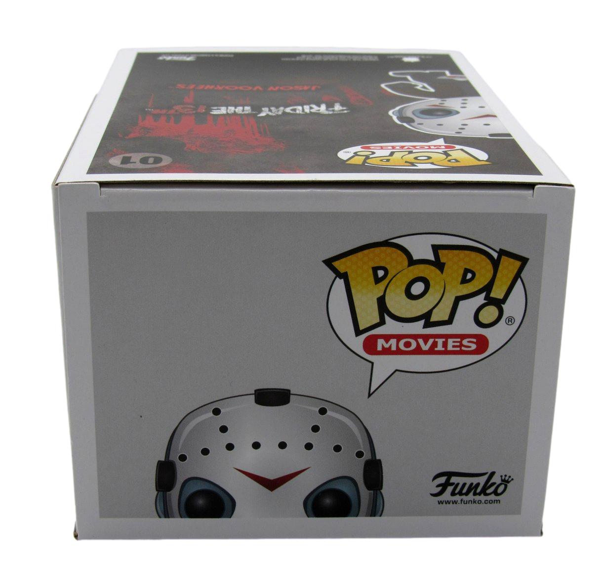 Ari Lehman Signed/Insc Funko Pop! #01 "Friday the 13th" Signed in Red JSA 190714