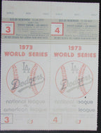 Three Los Angeles Dodgers Phantom World Series Full Tickets '73 & '83 145450