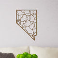 Nevada Oak Map