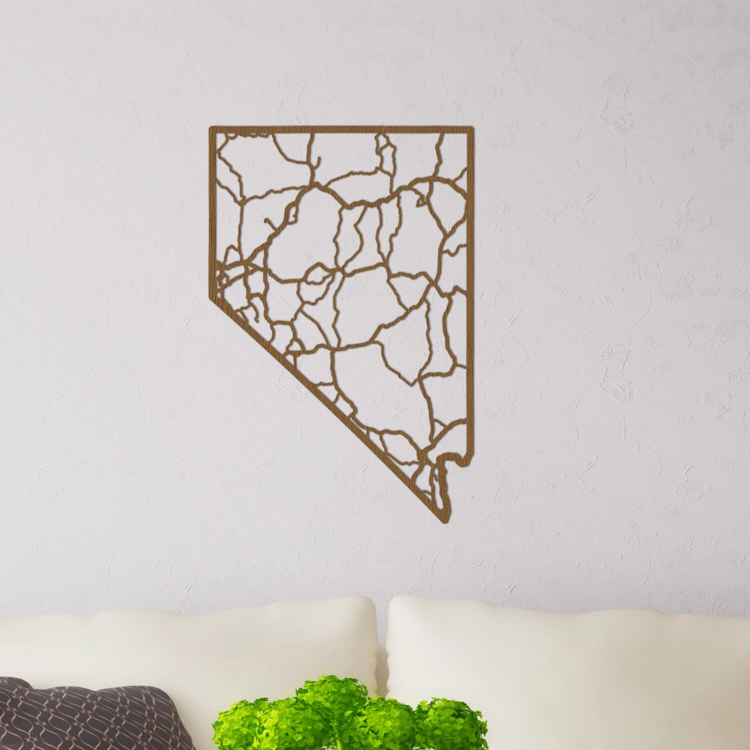 Nevada Oak Map