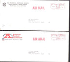 Lot of 2 - 1970 AFC & NFL Newsletters with Envelopes 151573