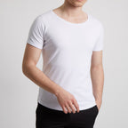 Henry Slim Fit Short Sleeve T-Shirt // White