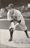 Bud Hassett New York Yankees d. 1997 Signed/Auto 3x5  Photo 178440