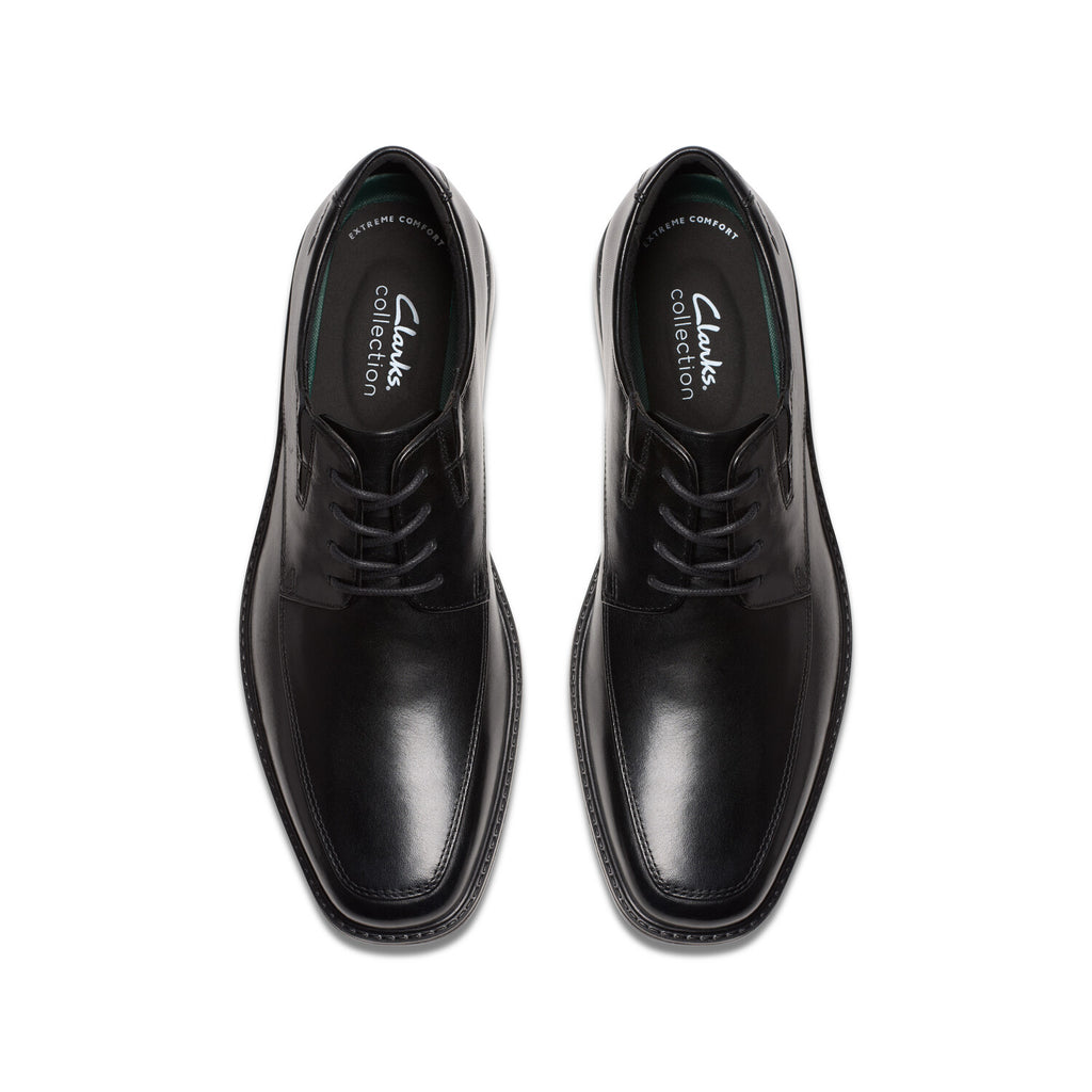 Cosgrove Apron // Apron Toe Oxford // Black Leather